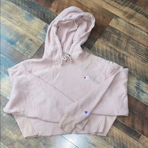 Cropped Champion Hoodie